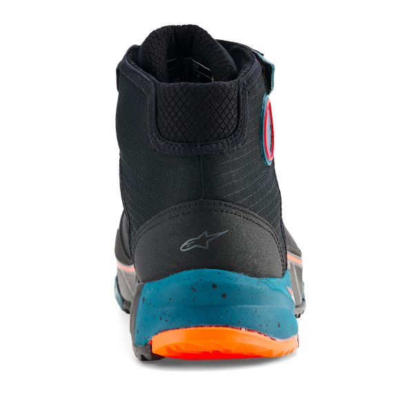 Alpinestars CR-X Drystar Black Petrol Orange Fluo