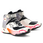 Motorcycle Trainers Alpinestars CR-X Women Drystar White Mid Gray Black Diva Pink
