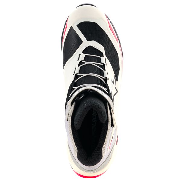 Alpinestars CR-X Women Drystar White Mid Gray Black Diva Pink