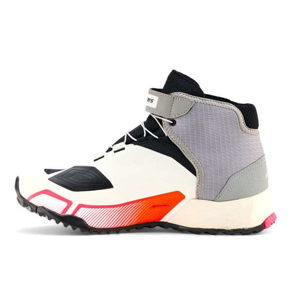 Alpinestars CR-X Women Drystar White Mid Gray Black Diva Pink
