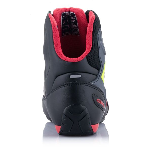 Alpinestars Faster 3 Rideknit Black Red Yellow Fluo