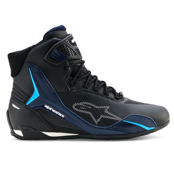 Alpinestars Faster 4 Drystar BlackNight Navy Cyan