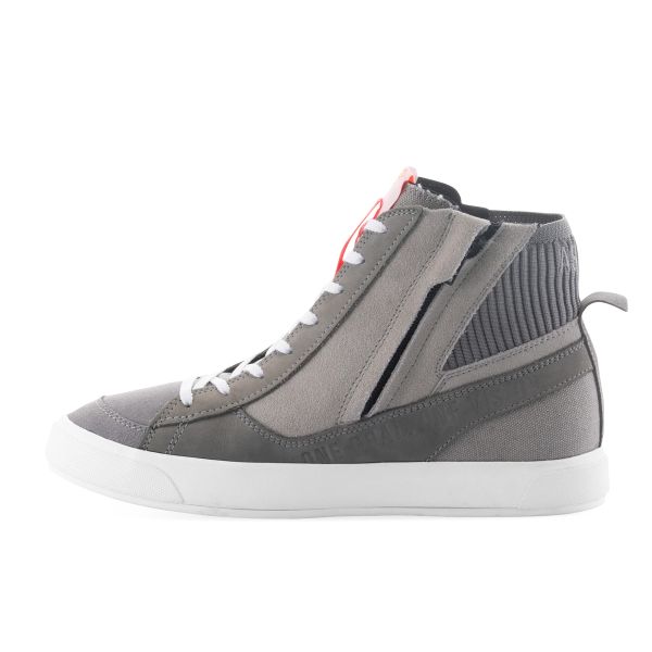 Alpinestars Stated Light Gray Red Fluo White