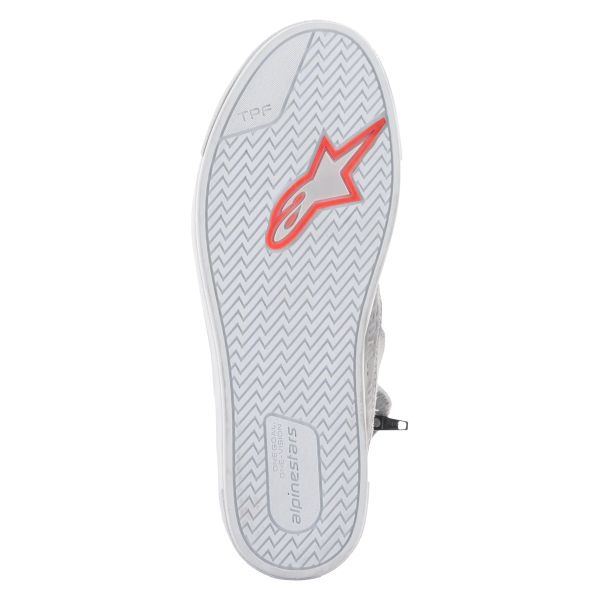 Alpinestars Stated Light Gray Red Fluo White