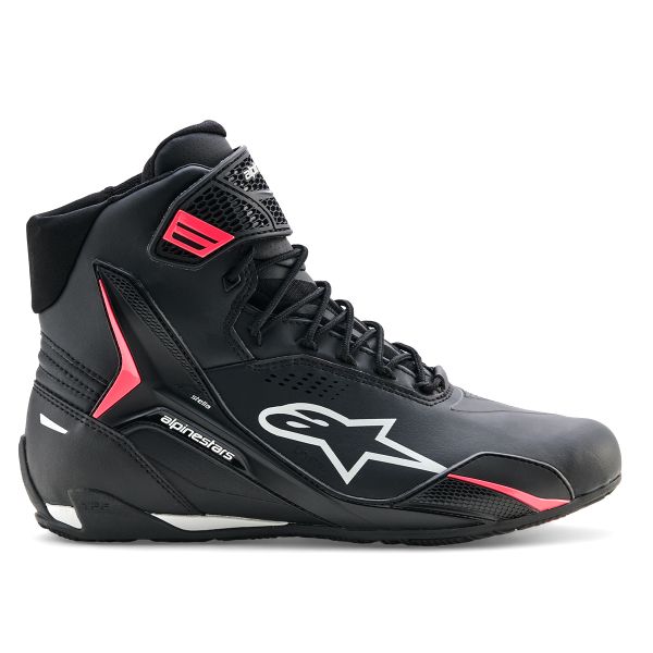 Alpinestars Stella Faster 4 Drystar Black Gray Coral Fluo