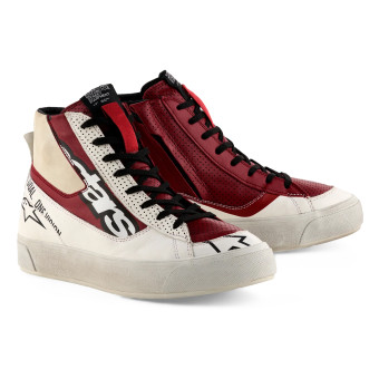 Motorcycle Trainers Alpinestars Stella Stated Flair White Rio Red