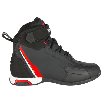 Motorcycle Trainers Bering Lady Jag Black white red Motorcycle Trainers Bering Lady Jag Black white red