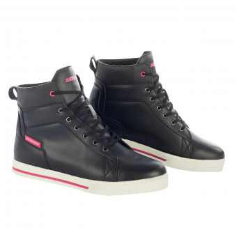 Motorcycle Trainers Bering Lady Indy Black Fuchsia