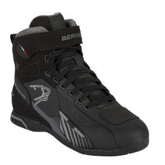 Motorcycle Trainers Bering Tiger Waterproof Black