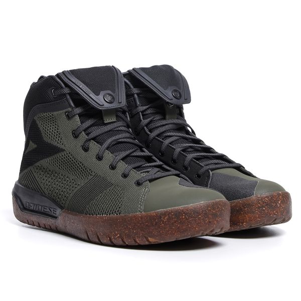 Motorcycle Trainers Dainese Metractive Air Grape Leaf Black Natural Rubber Motorcycle Trainers Dainese Metractive Air Grape Leaf Black Natural Rubber