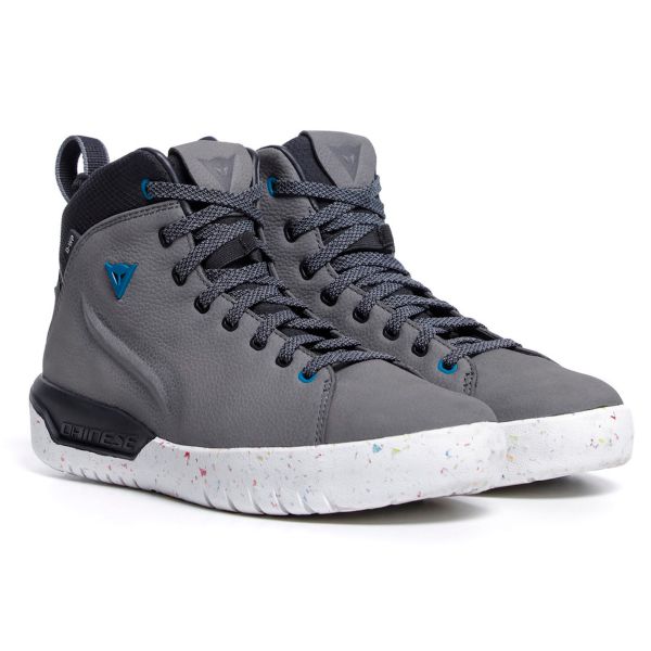 Motorcycle Trainers Dainese Metractive Woman D-WP Dark Grey White