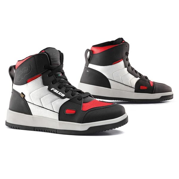 Motorcycle Trainers Falco Harlem Red Motorcycle Trainers Falco Harlem Red