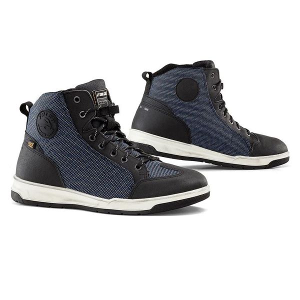 Motorcycle Trainers Falco Pyro 2 Army Denim Blue
