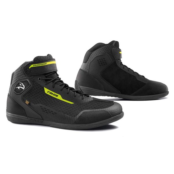 Motorcycle Trainers Falco Speedox 2 Black Fluo