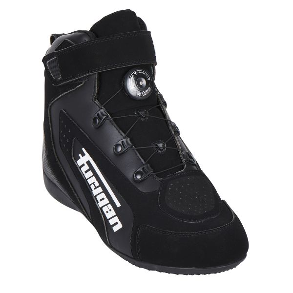 Motorcycle Trainers Furygan V4 Easy D3O Black White Motorcycle Trainers Furygan V4 Easy D3O Black White