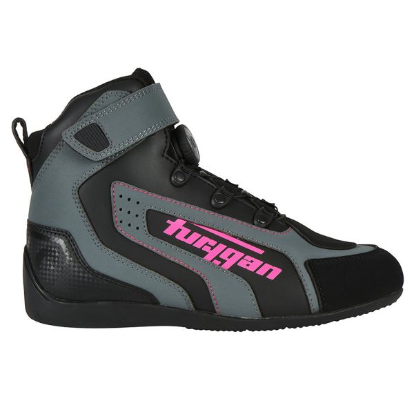 Motorcycle Trainers Furygan V4 Easy Lady D3O Black Pink Motorcycle Trainers Furygan V4 Easy Lady D3O Black Pink