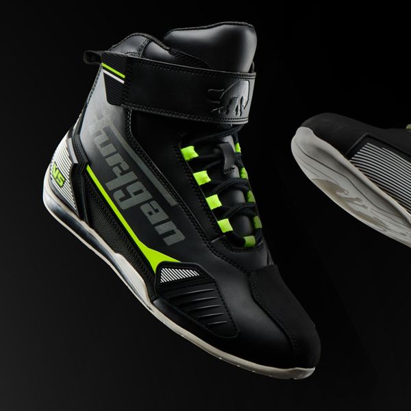 Furygan V5 D3O WP Black Yellow Stab