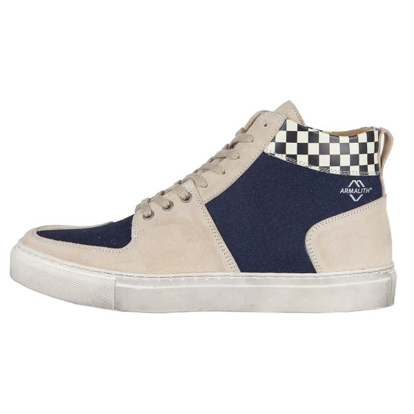 Motorcycle Trainers Helstons Grandprix Armalith Frost Blue