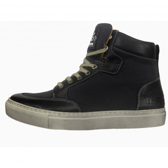 Motorcycle Trainers Helstons Kobe Armalith Leather Grey Black Motorcycle Trainers Helstons Kobe Armalith Leather Grey Black