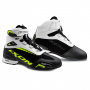 Motorcycle Trainers Ixon Bull WP Black White Bright Yellow