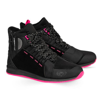 Motorcycle Trainers Ixon Freaky WP Lady Black Fushia Motorcycle Trainers Ixon Freaky WP Lady Black Fushia