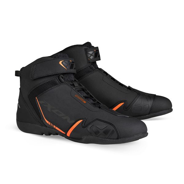 Motorcycle Trainers Ixon Gambler Black Orange