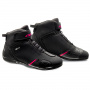 Motorcycle Trainers Ixon Gambler Lady Black Fuchsia