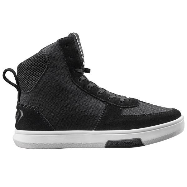 Motorcycle Trainers Ixon Ghost Air Lady Black White