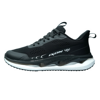 Motorcycle Trainers Ixon Paddock 6 Black White