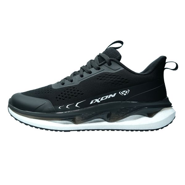 Motorcycle Trainers Ixon Paddock 6 Black White