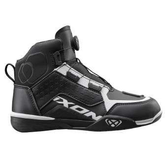 Motorcycle Trainers Ixon Vyper WP Lady Black White