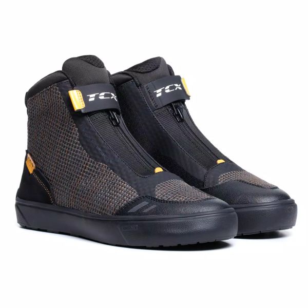 Motorcycle Trainers TCX Ikasu 2 Air Black Ocher