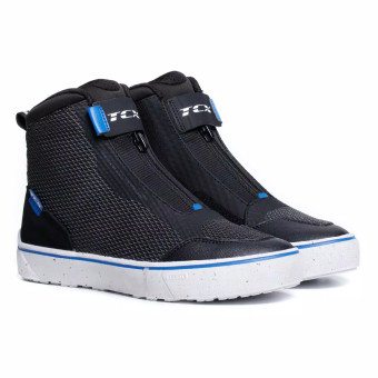 Motorcycle Trainers TCX Ikasu 2 Air Woman Black Electric Blue
