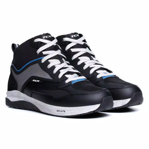 Motorcycle Trainers TCX Nalbak WP Black Denim