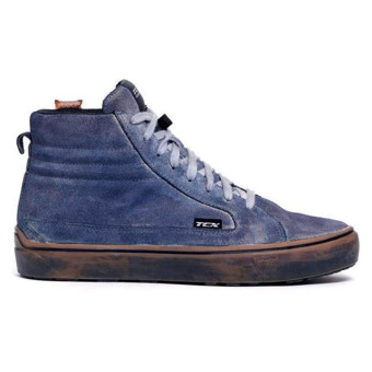 Motorcycle Trainers TCX Street 3 Faded WP Blue