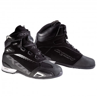 Motorcycle Trainers Ixon Bull WP Lady Black White Motorcycle Trainers Ixon Bull WP Lady Black White
