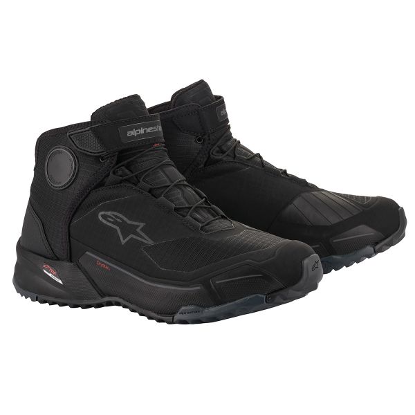 Motorcycle Trainers Alpinestars CR-X Drystar Black