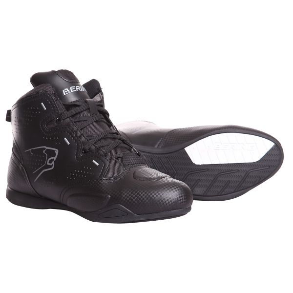 Motorcycle Trainers Bering Jasper Waterproof Black