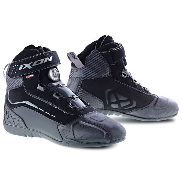 Motorcycle Trainers Ixon Soldier Evo Black