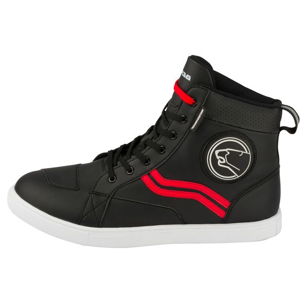 Motorcycle Trainers Bering Stars Evo Black Red
