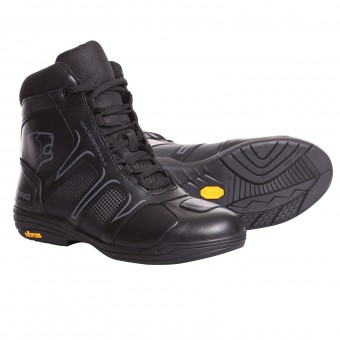 Motorcycle Trainers Bering Walker Waterproof Black