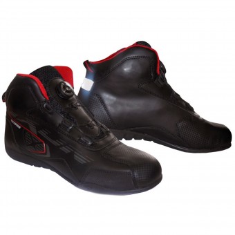 Motorcycle Trainers Ixon Zebra Black Red Motorcycle Trainers Ixon Zebra Black Red