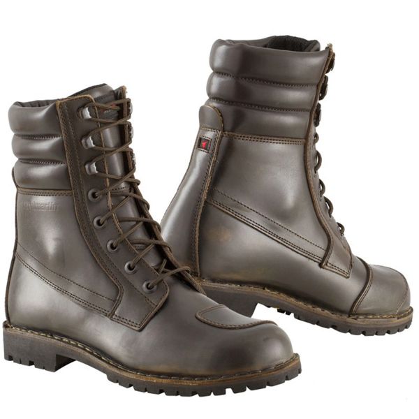 Motorcycle Boots Stylmartin Yurok Brown