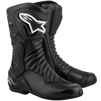 Motorcycle Boots Alpinestars SMX-6 V2 Gore-Tex Black