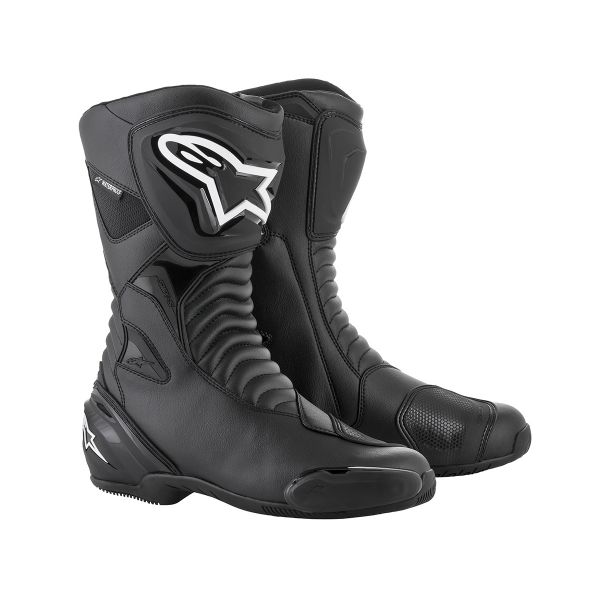 Motorcycle Boots Alpinestars SMX S Waterproof Black
