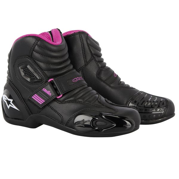 Motorcycle Boots Alpinestars Stella S-MX 1.1 Black Fushia