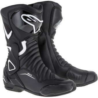Motorcycle Boots Alpinestars Stella SMX-6 V2 Black White Motorcycle Boots Alpinestars Stella SMX-6 V2 Black White