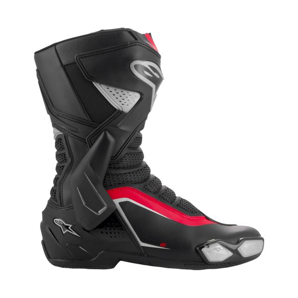 Alpinestars SMX-6 V3 Black Silver Red