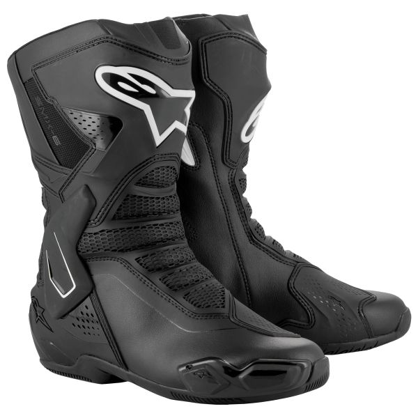 Motorcycle Boots Alpinestars Stella SMX-6 V3 Black White Motorcycle Boots Alpinestars Stella SMX-6 V3 Black White