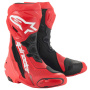 Motorcycle Boots Alpinestars Supertech R Vented Boot Bright Red Fluo